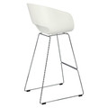 Bar Stool Shell, white