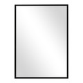 Mirror 50x70 cm, black frame