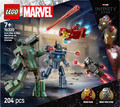 LEGO Marvel Iron Man & War Machine vs. Hammer Drones 76320 7+