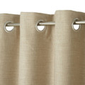 Curtain GoodHome Novan 140x260cm, light beige
