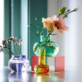 TJÄRLEK Vase, set of 3, multicolour