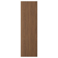 TISTORP Door, brown walnut effect, 60x200 cm