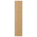 STORKLINTA Door with hinges, oak effect, 50x229 cm