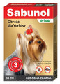 Sabunol Anti-flea & Anti-tick Collar for Dogs Yorkshire Terrier 35cm, black