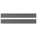 VOXTORP Drawer front, dark grey, 80x10 cm
