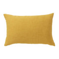 GoodHome Cushion Novan 40 x 60 cm, mustard yellow