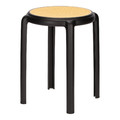 Stool Zula, black