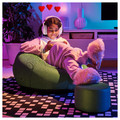 BRÄNNBOLL Inflatable gaming lounge chair, bright green