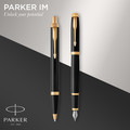 Parker Gift Set IM Black GT - Fountain Pen & Ballpoint Pen
