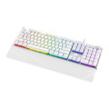 Krux Wired Keyboard Frost RGB, silver-white