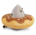 Soft Plush Toy Pusheen in a Chocolate Donut
