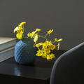 STILREN Vase, blue/grey, 12 cm