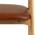 Dining Chair Addi, brandy PU