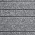 LARKOLLEN Felt panel for sliding doors, dark grey, 80x40-240 cm