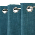 Curtain GoodHome Novan 140x260cm, sea blue