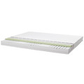 MALM Bed frame with mattress, white/Åbygda firm, 160x200 cm
