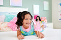 Barbie Fashionistas Doll #224 With Black Hair, Pink Gingham Dress, 65th Anniversary HRH21 3+