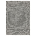 TIPHEDE Rug, flatwoven, grey, white, 155x220 cm