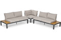 Outdoor Corner Furniture Set BALI, grey