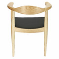 Chair President, wooden, natural