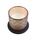 Scented Candle in a Glass Shade Ambre