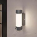 GoodHome Garden Outdoor Wall Lamp with Motion Sensor Callisto S 800 lm IP44, graphite
