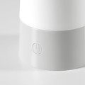 SOLVINDEN Table lamp, battery-operated/white, 20 cm