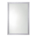 Mirror with Frame 60x40cm, grey