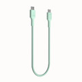 GREEN CELL Cable USB-C-USB-C PowerStream 100W, braid, 1.2m, green
