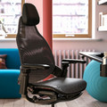 BÄSTBOLL Gaming chair, black/Mjuk black
