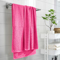VÅGSJÖN Bath sheet, pink, 100x150 cm