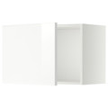 METOD Wall cabinet, white/Ringhult white, 60x40 cm