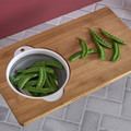 Bamboo Chopping Board with Integrated Sieve
