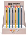 Pencil with Animal Topper BB Friend Boy 24pcs