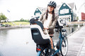 Bobike Bicycle Seat GO RS, up to 22kg, Vanilla Cupcake