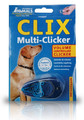 Clix Multi-Clicker Dog Training Aid, blue