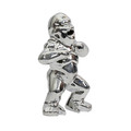 Decoration Gorilla Mini, silver