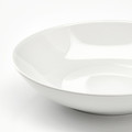 GODMIDDAG Deep plate, white, 23 cm