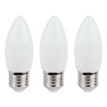 Diall LED Bulb Filament C35 E27 470 lm 2700 K 3-pack