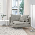 SÖDERHAMN Corner section, Viarp beige/brown