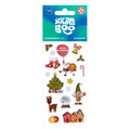 Christmas Graphic Stickers, Assorted
