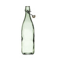 Decorative Glass Bottle 1L, green