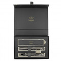 Parker Gift Set IM Dark Espresso - Fountain Pen & Ballpoint Pen