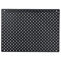 SKÅDIS Pegboard, black, 76x56 cm