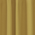 GoodHome Curtain Jacquard 140 x 260 cm, light gold