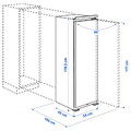 FORSNÄS Freezer, IKEA 700 integrated, 212 l