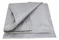 AwTools Tarpaulin 120g 6x8 m, silver