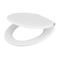 GoodHome Soft-close Toilet Seat Pilica MDF, white