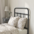 STJÄRNÖ Bed frame, anthracite, Standard Single