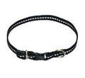 CHABA Reflective Dog Collar Size 10, black